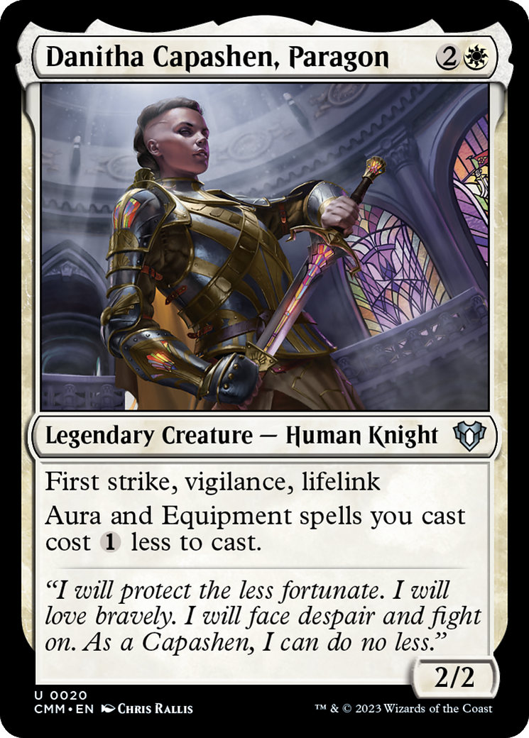Danitha Capashen, Paragon (CMM-020)  - Commander Masters