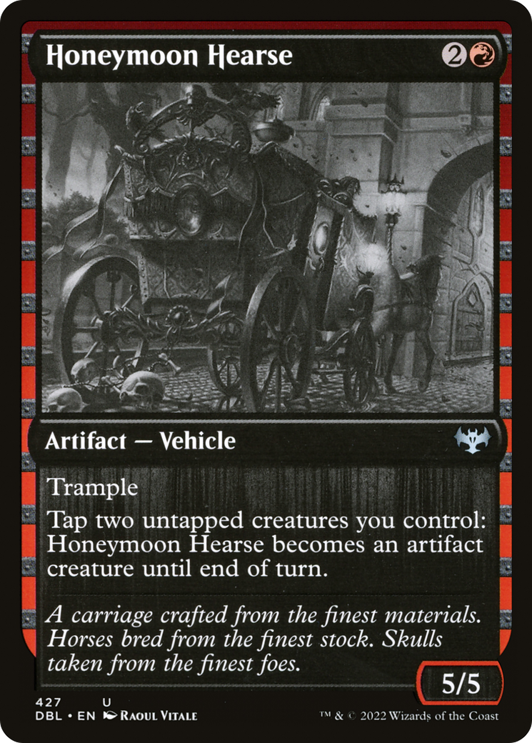 Honeymoon Hearse (DBL-427)  Foil - Innistrad: Double Feature