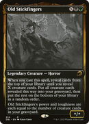 Old Stickfingers (DBL-234)  Foil - Innistrad: Double Feature