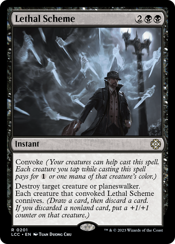 Lethal Scheme (LCC-201)  - The Lost Caverns of Ixalan Commander