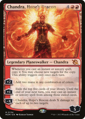 Chandra, Hope's Beacon (MOM-134)  - March of the Machine