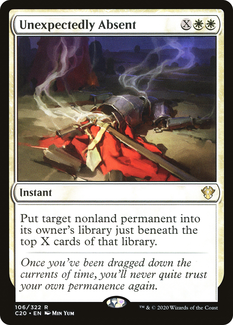 Unexpectedly Absent (C20-106)  - Commander 2020