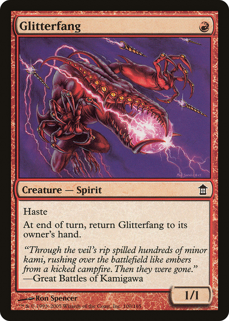 Glitterfang (SOK-100)  Foil - Saviors of Kamigawa