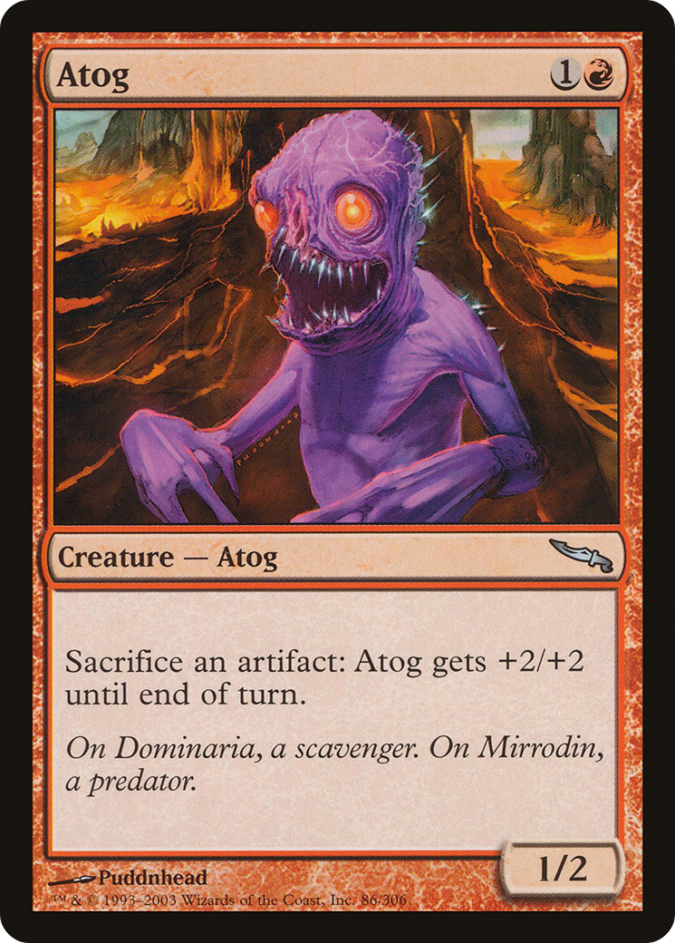 Atog (MRD-086)  Foil - Mirrodin