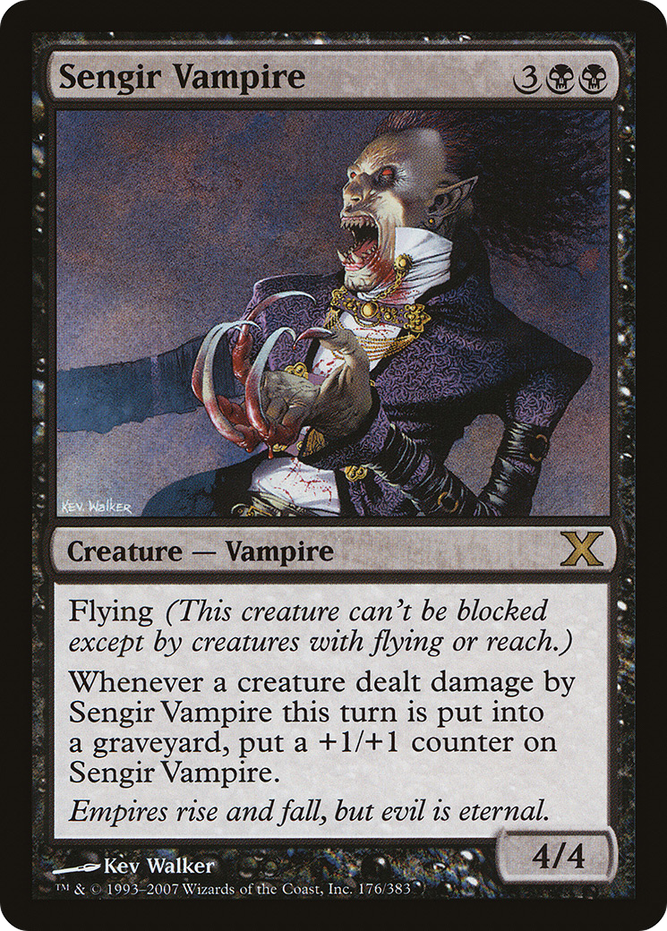 Sengir Vampire (10E-176)  - Tenth Edition