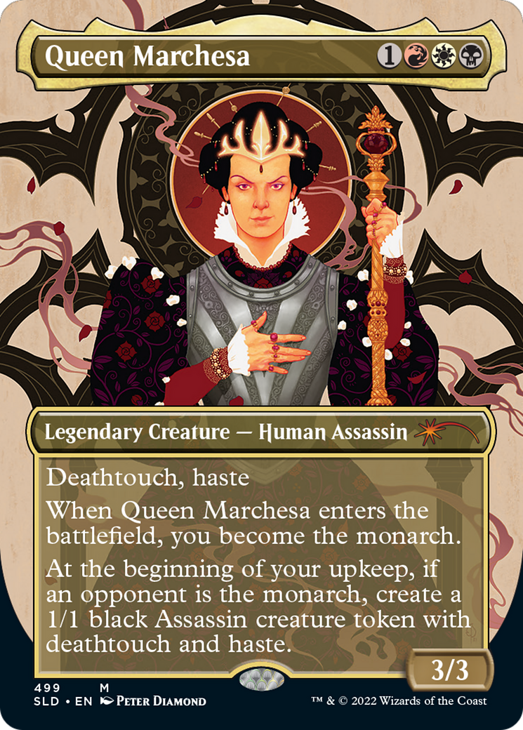 Queen Marchesa (SLD-499)  Foil - Secret Lair Drop (Borderless)