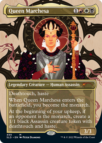 Queen Marchesa (SLD-499)  Foil - Secret Lair Drop (Borderless)