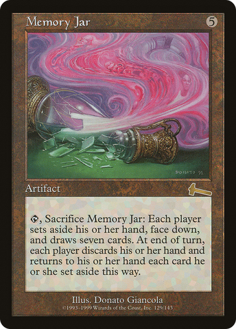 Memory Jar (ULG-129)  Foil - Urza's Legacy