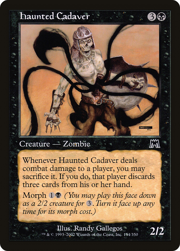 Haunted Cadaver (ONS-154)  Foil - Onslaught