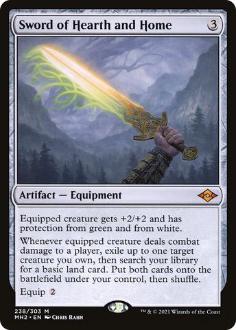Sword of Hearth and Home (MH2-238)  Foil - Modern Horizons 2