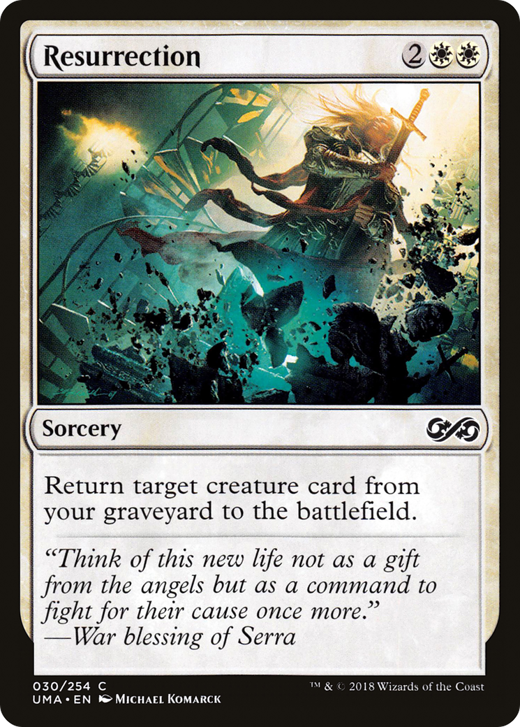 Resurrection (UMA-030)  Foil - Ultimate Masters