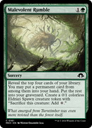 Malevolent Rumble (MH3-161)  Foil - Modern Horizons 3