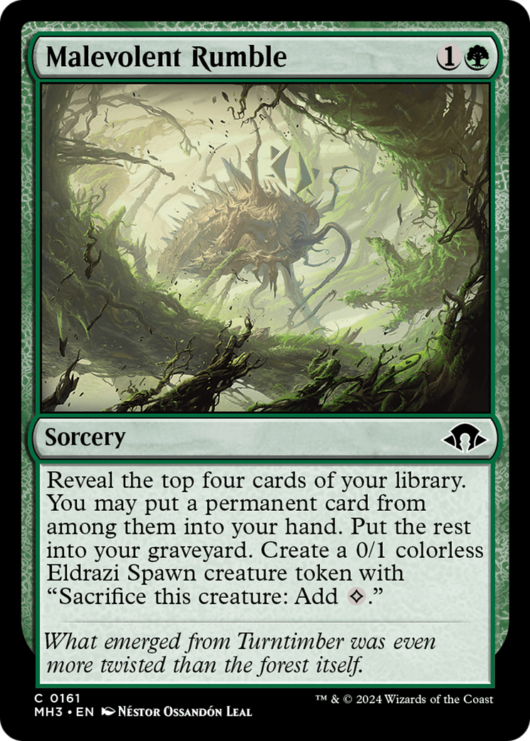 Malevolent Rumble (MH3-161)  - Modern Horizons 3