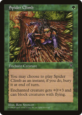 Spider Climb (VIS-)  - Visions