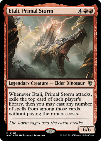 Etali, Primal Storm (MKC-152)  - Murders at Karlov Manor Commander