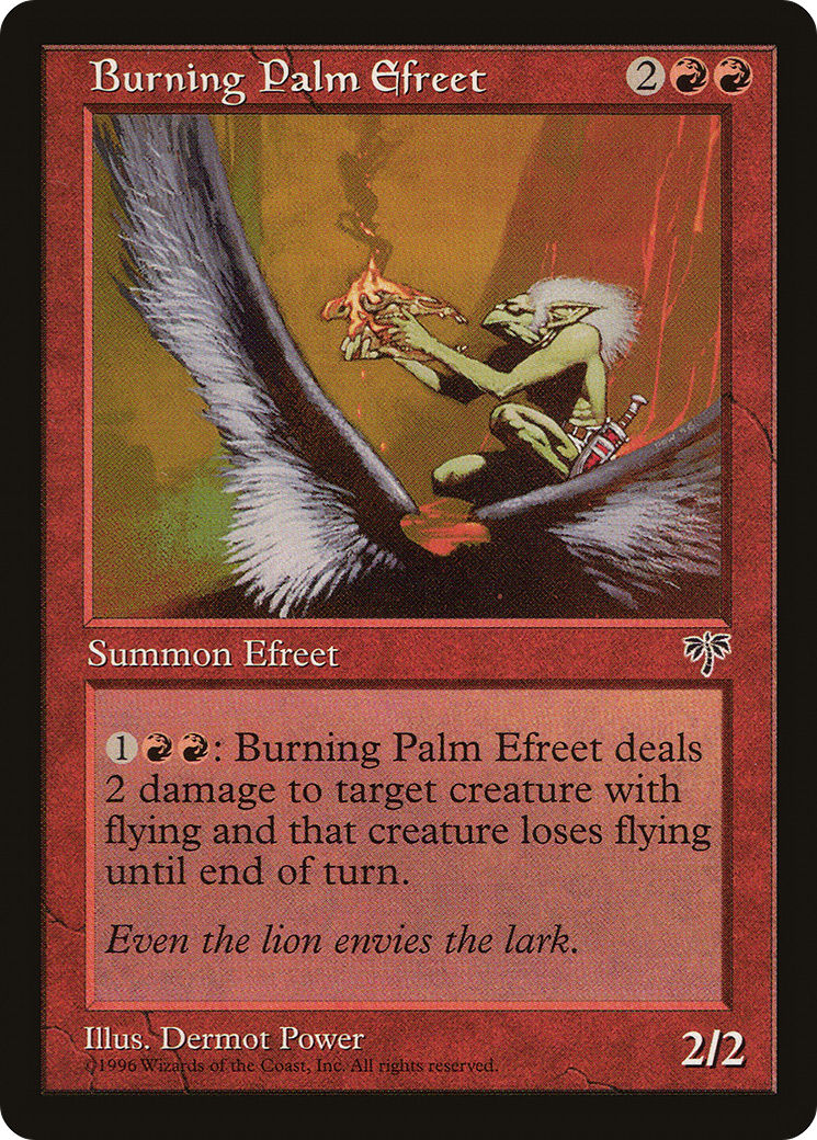 Burning Palm Efreet (MIR-)  - Mirage