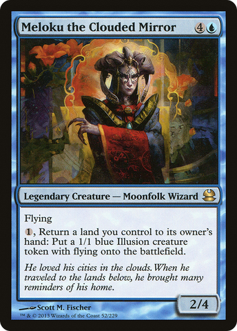 Meloku the Clouded Mirror (MMA-052)  - Modern Masters