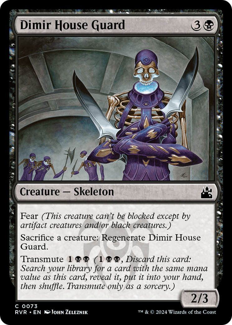 Dimir House Guard (RVR-073)  - Ravnica Remastered