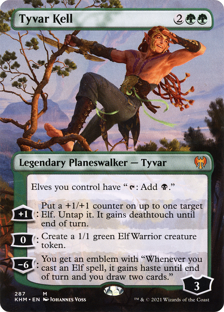 Tyvar Kell (Borderless) (KHM-287)  - Kaldheim