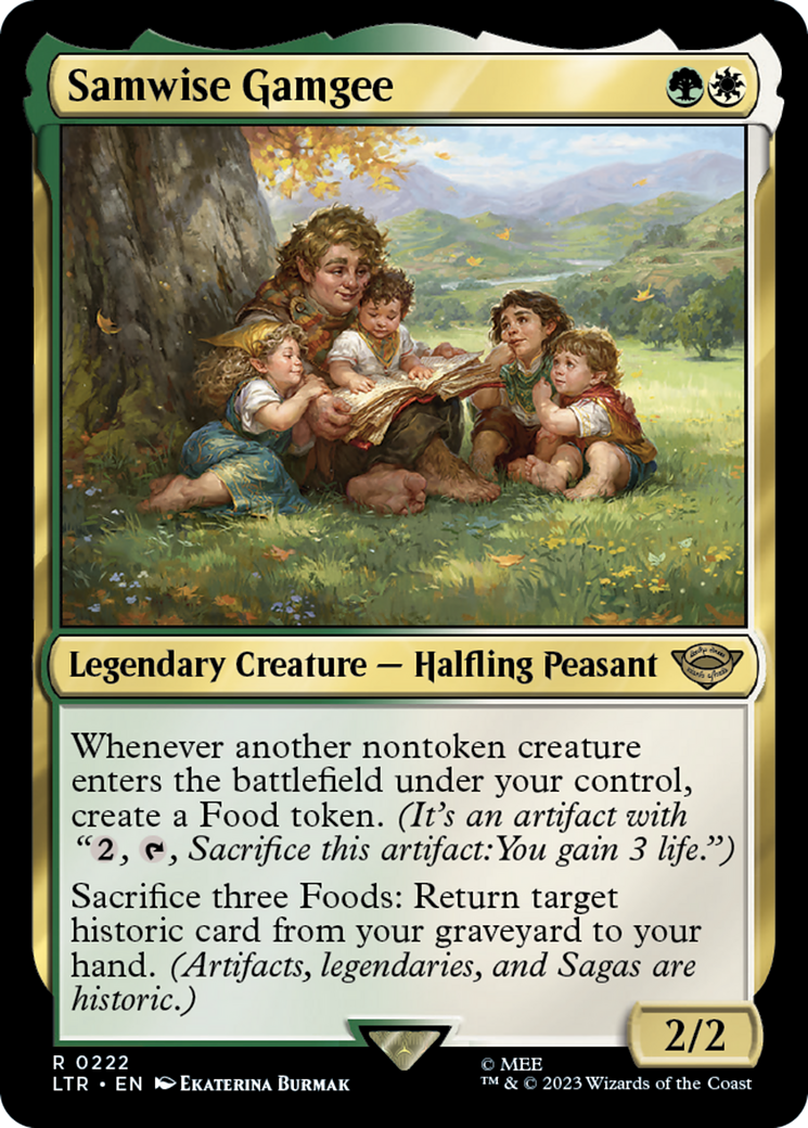 Samwise Gamgee (LTR-222)  Foil - The Lord of the Rings: Tales of Middle-earth