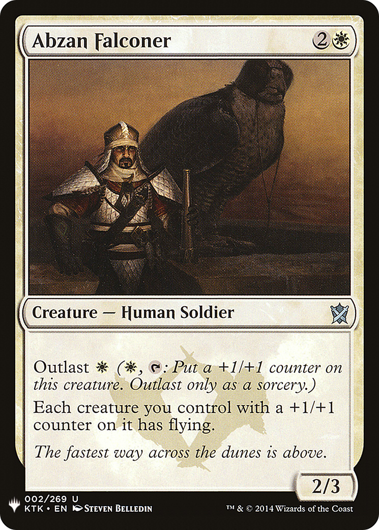 Abzan Falconer (LIST-KTK-2)  - The List