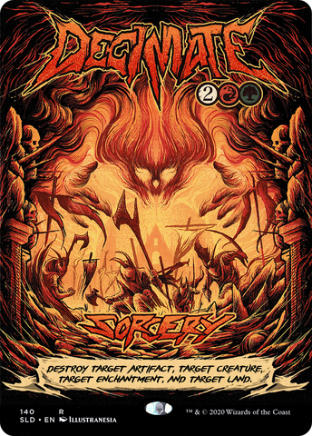 Decimate (SLD-140)  - Secret Lair Drop (Borderless)