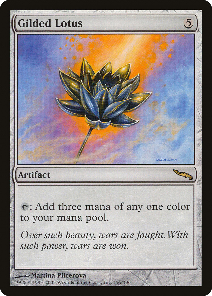 Gilded Lotus (MRD-175) - Mirrodin Foil