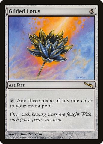 Gilded Lotus (MRD-175)  Foil - Mirrodin