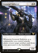 Ironsoul Enforcer (Extended Art) (NEC-041) - Neon Dynasty Commander: (Extended Art)