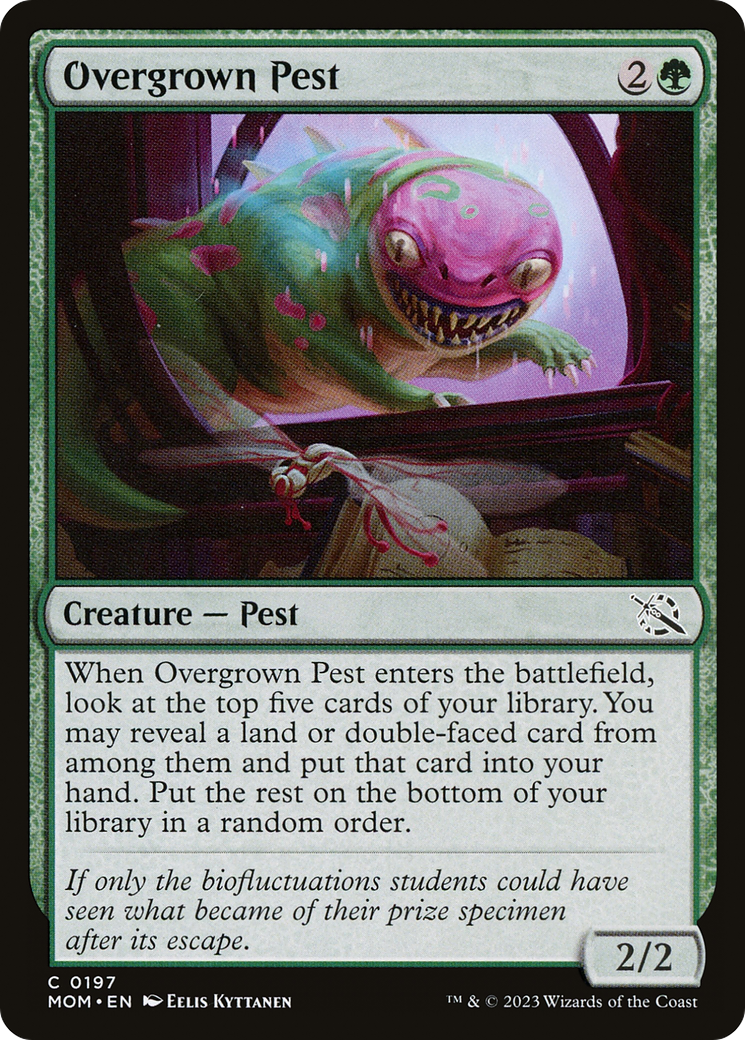 Overgrown Pest (MOM-197) - March of the Machine Foil
