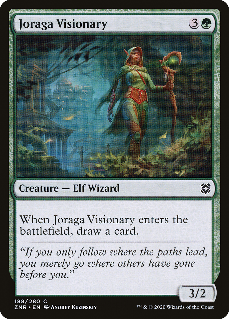 Joraga Visionary (ZNR-188)  - Zendikar Rising