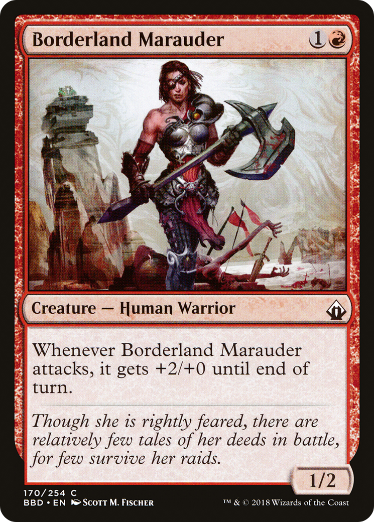 Borderland Marauder (BBD-170)  - Battlebond
