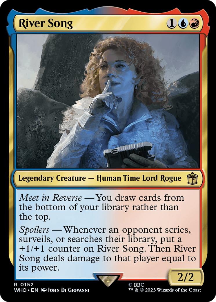 River Song (WHO-152)  Foil - Doctor Who