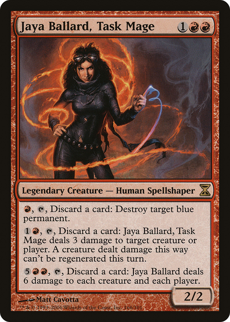 Jaya Ballard, Task Mage (TSP-166) - Time Spiral