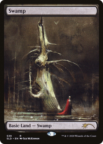 Swamp (539) (Seb Mckinnon) (SLD-539)  - Secret Lair Drop