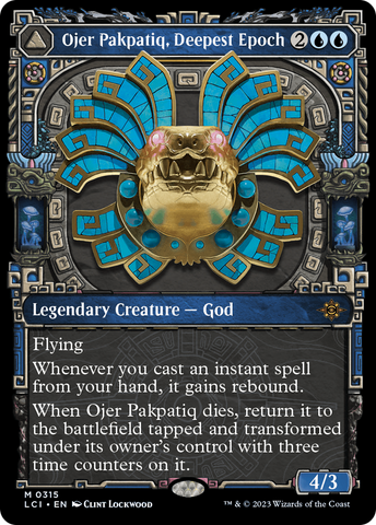 Ojer Pakpatiq, Deepest Epoch (Showcase) (LCI-315)  Foil - The Lost Caverns of Ixalan: (Showcase)