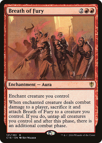 Breath of Fury (C16-121)  - Commander 2016