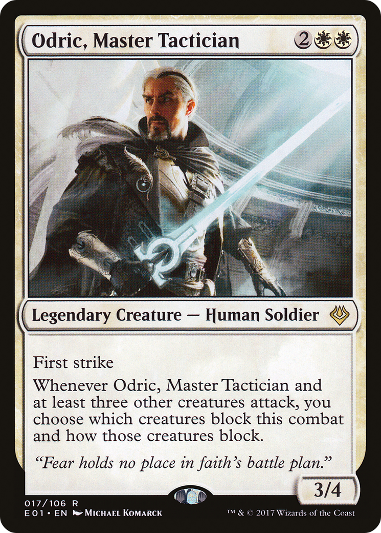 Odric, Master Tactician (AC2-017)  - Archenemy: Nicol Bolas