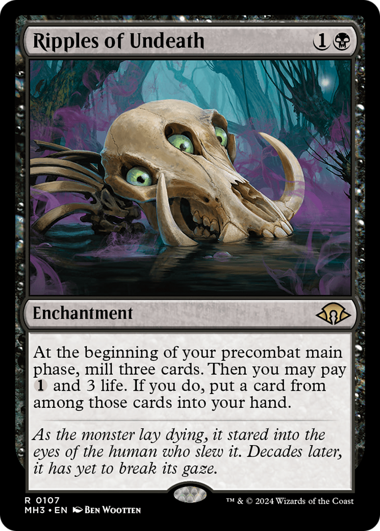 Ripples of Undeath (MH3-107)  Foil - Modern Horizons 3