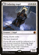 Enduring Angel (MID-017)  - Innistrad: Midnight Hunt: (Double Faced Transform)