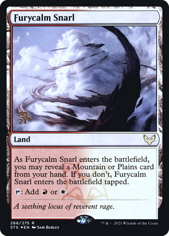 Furycalm Snarl [Strixhaven: School of Mages Prerelease Promos]