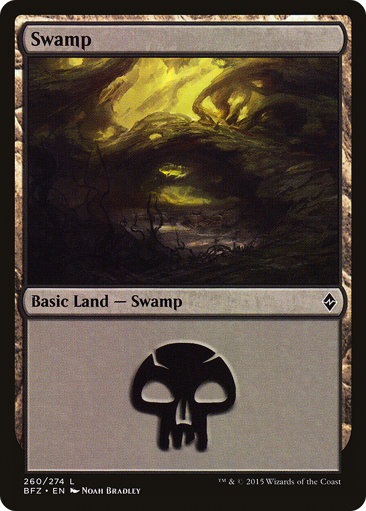 Swamp (260) (BFZ-260)  - Battle for Zendikar