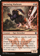 Sprinting Warbrute (DTK-157)  Foil - Dragons of Tarkir
