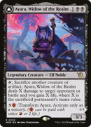 Ayara, Widow of the Realm (MOM-090)  Foil - March of the Machine
