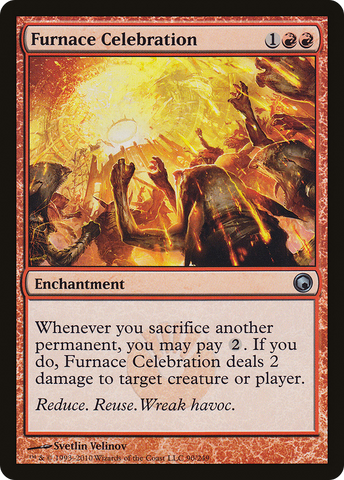 Furnace Celebration (SOM-090)  - Scars of Mirrodin