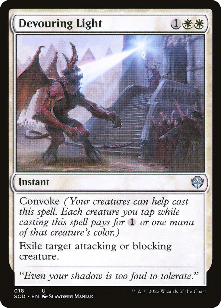 Devouring Light (SCD-018)  - Starter Commander Decks