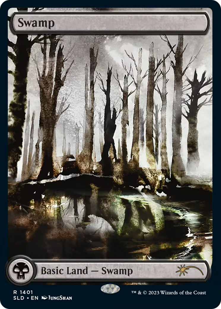 Swamp (1401) (SLD-1401)  - Secret Lair Drop
