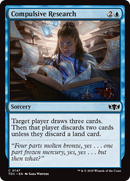 Compulsive Research (TDC-147)  - Commander: Tarkir: Dragonstorm