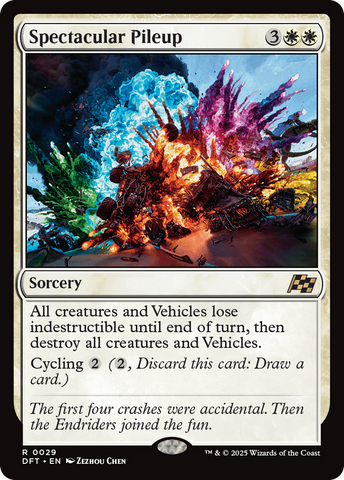 Spectacular Pileup (DFT-029)  - Aetherdrift
