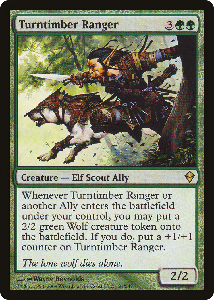Turntimber Ranger (ZEN-191)  - Zendikar